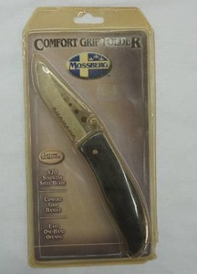 lot 195 image: (1ct) Mossberg Folding Knife w3 Blade NEW