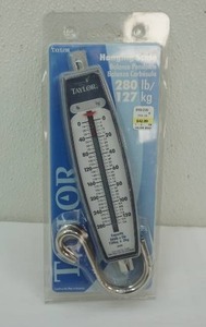 lot 196 image: NEW Taylor Hanging Scale (280lbs)
