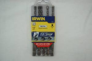 lot 200 image: NEW IRWIN 5 Piece 14 Drill Bits NEW