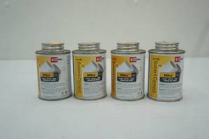 lot 209 image: (4ct) Solvent Cement. Low-VOC