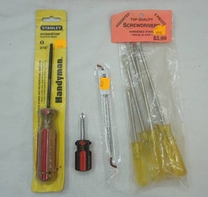 lot 233 image: NEW Screwdrivers & Pick Tool