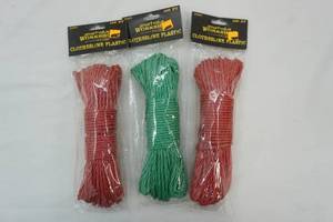 lot 238 image: 100 ft Plastic Clothesline (3ct)