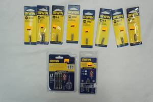lot 274 image: IRWIN Bits NEW IN PACKAGING