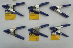 lot 283 image: IRWIN 1 Metal Spring Clamps (6ct)