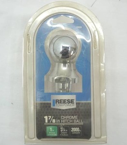 lot 294 image: Reese 1-78 Chrome Hitch Ball (NEW)