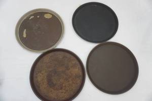lot 315 image: Serving Trays (4ct) 14 diameter