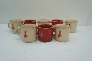 lot 318 image: vintage Makers Mark Coffee Mugs