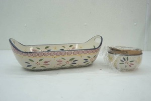 lot 340 image: BakewareServing Dish Set. Oven Safe. NEW