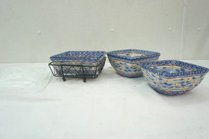 lot 341 image: BakewareServing Dish Set. Oven Safe. NEW