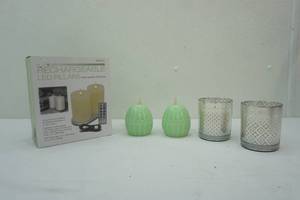 lot 348 image: Rechargeable Candles and Other Battery Operated Candles