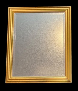 lot 127R image: LL - Gold Framed Mirror