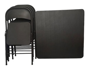 lot 181R image: LL - Folding Table with 4 Folding Chairs