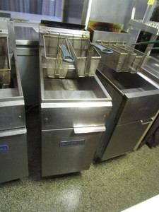 lot 12 image: Imperial Gas Deep Fryer 16x29x45