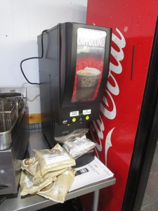 lot 45 image: Curtis Cappuccino Machine 10x23x31