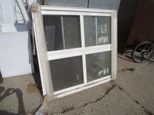 lot 59 image: (New) Window fits 49x53 opening