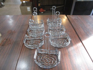 lot 131 image: (7) CondimentMenu Holders