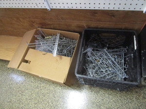 lot 161 image: Misc Peg Board Hooks