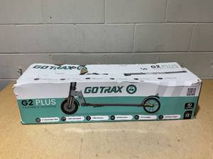 lot 29 image: Gotrax G2Plus Foldable Electric Scooter for Adult Teens Age of 8 with 6 Tires