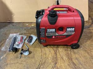 lot 34 image: A-ipower SUA2300I 2300 Watt Inverter Generator