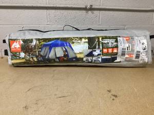 lot 345 image: Ozark Trail 8 x 7 4-Person Instant Cabin Tent with LED Lighted Hub