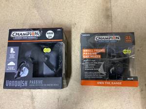 lot 474 image: LOT OF 2 Champion Hearing Protection