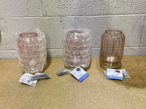 lot 489 image: LOT OF 3 Rechargeable Accent Lamps