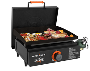 lot 327 image: Blackstone Adventure Ready 17 Propane Griddle with Hard Cover