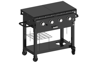 lot 336 image: Members Mark 4-Burner Gas Griddle