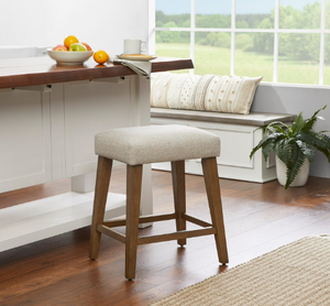 lot 455 image: Mainstays Backless Upholstered Counter Stool, Nathan Sand