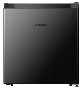 lot 23 image: Hisense 1.6 Cu ft Single Door Mini Fridge, Black