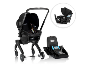 lot 37 image: Evenflo Shyft DualRide Infant Car Seat Stroller Combo
