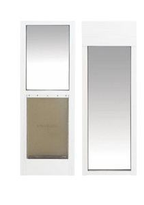 lot 232 image: PetSafe Sliding Glass Pet Door, 2-Piece, Medium
