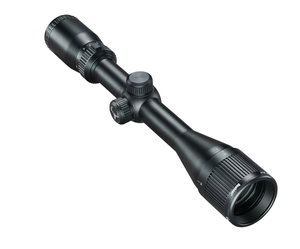 lot 464 image: Bushnell Trophy XLT 4-12x40mm Riflescope, Matte Black, Multi-X, 1 Tube, 3.5 Eye Relief, Field of View 20ft6X to 7ft 18X, 734120 WITH AFTER MARKET CAP