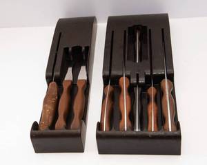 lot 51 image: Cutco Knife Set with Two Versatile Knife Holders  Used, Good Condition