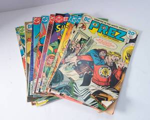 lot 109 image: Set of 12 Vintage DC Comics