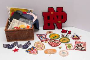 lot 196 image: Variety of Vintage Patches