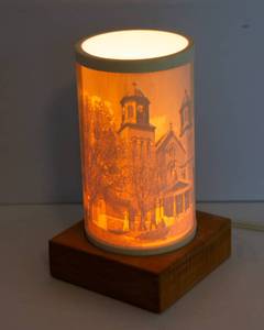lot 203 image: St. Wenceslaus Church New Prague, MN 3D Printed Light