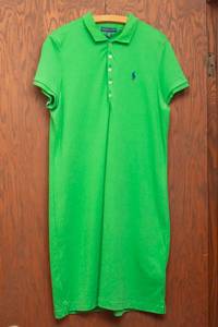 lot 204 image: Ralph Lauren Green Polo Dress  Size XL