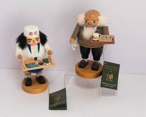 lot 235 image: Set of 2 Richard Glasser Nutcrackers  Made in Germany