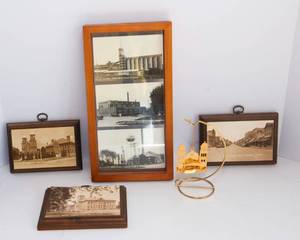 lot 240 image: New Prague, MN Historic Photographs & St. Wenceslaus Ornament