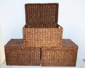 lot 249 image: Set of Three Storage Baskets