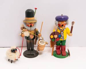 lot 305 image: Two Vintage Steinbach Incense Smokers