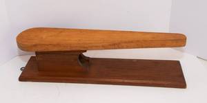 lot 347 image: Vintage Wooden Ironing Board  22 Long