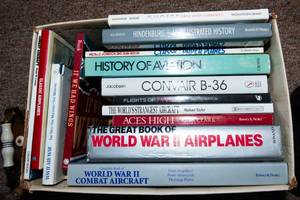 lot 376 image: Aviation Coffee Table Books  Many World War II Related