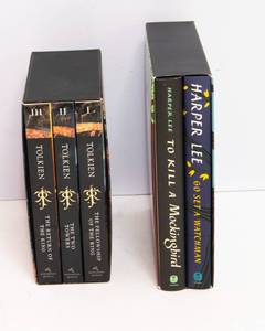 lot 398 image: Book Lot  Tolkien & Harper Lee