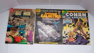 lot 515 image: Three Larger Comic Books  Vintage Collection