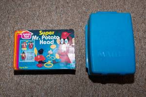 lot 490 image: Vintage Toys  Romper Room Super Mr. Potato Head & Mattel Work Bench