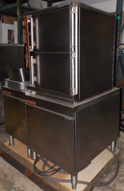 lot 14 image: Market Forge 3500 Double Convection Steam Oven and Kettle Combination