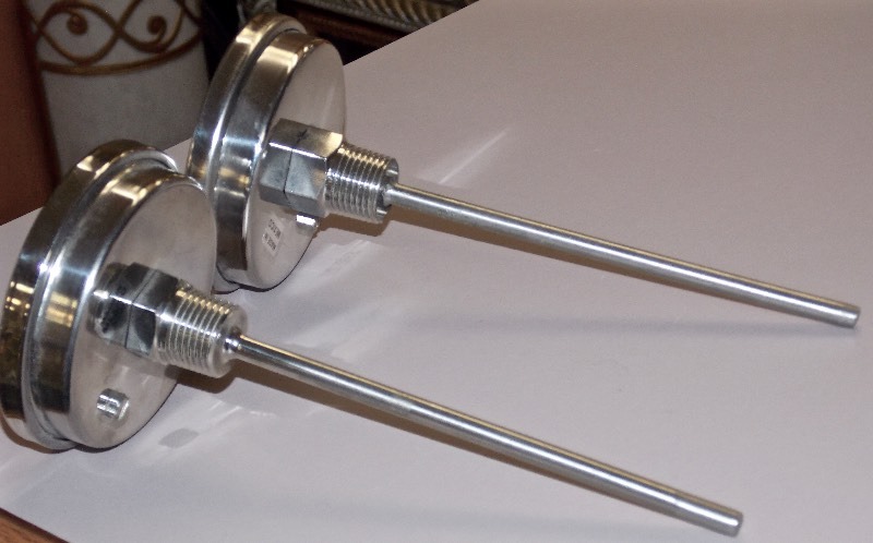 lot 27 image: Lot of (2) USG Brand Thermometers