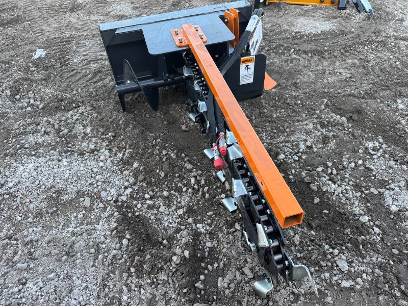 lot 12 image: Unused 2025&nbspWOLVERINE Skid Steer Trencher Attachment